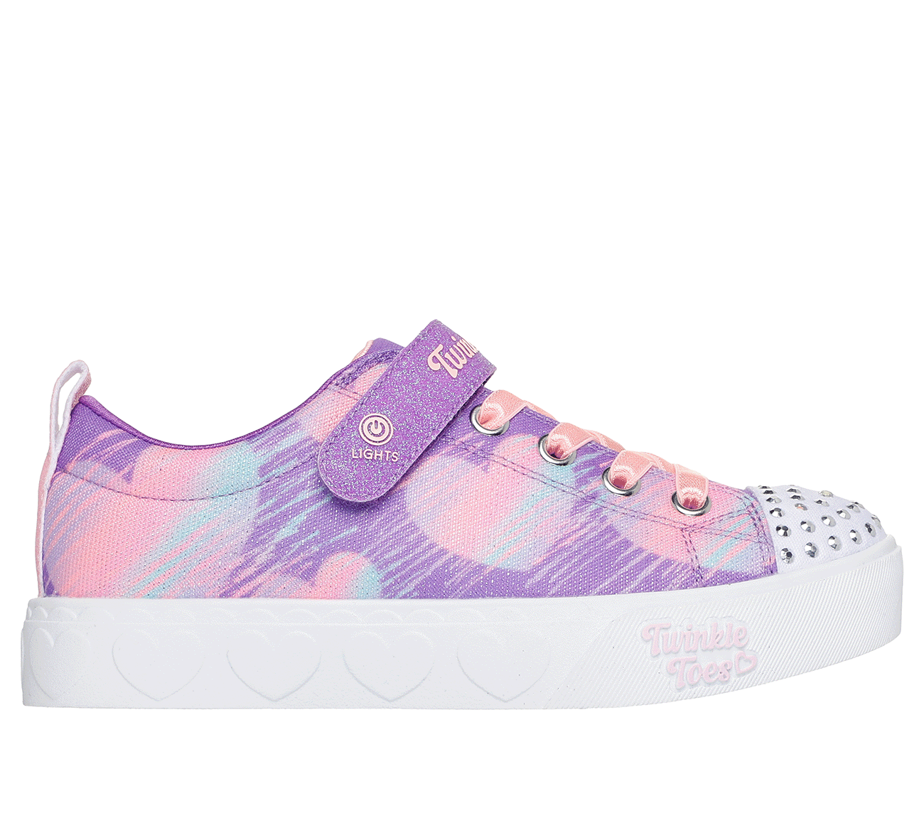Twinkle Toes: Heart Steps - Heart Sketch, PURPLE / MULTI