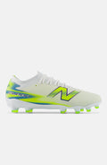 New Balance Furon Women's Team MG V9 Boots - White/Alkaline Green