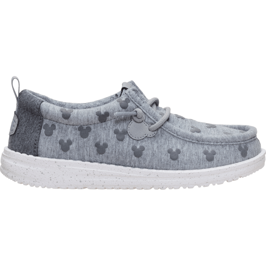 Disney's Mickey Mouse x HEYDUDE Wally Mickey Stretch Jersey Youth